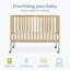 Lit de bébé portatif convertible 2-en-1-1549704030