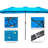 Crosspointe 180'' Rectangular Market Umbrella-2029723526