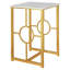 Hampton Stone Sled End Table-58885995-58885994