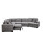 Canapé modulaire rembourré 4 pièces Ommie-325767788
