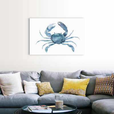Reproduction d’art sur toile, "Blue Crab" par Isabelle Z