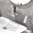 Single Handle Waterfall Tub Faucet, Bathroom Wall Mounted Tub Filler-124072370
