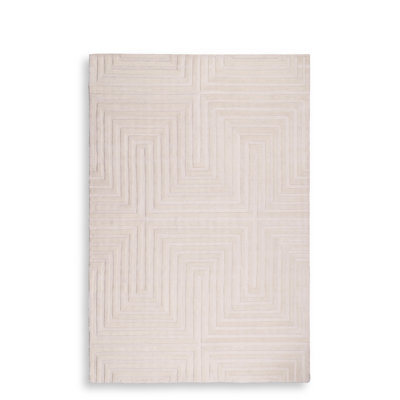 Breck Wool Geometric Area Rug