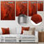 Bittersweet Brushwork I - Abstract Collages Metal Wall Art Prints-99556118
