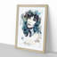 Cher in Abstract - Picture Frame Graphic Art Print-55680892-55680893
