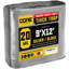 20 Mil Heavy Duty Polyethylene Tarp, Waterproof,Rip and Tear Proof-67632425-100538809