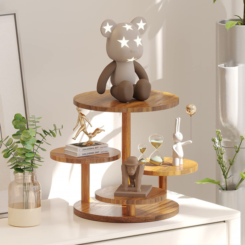Melihate Wood Tiered Stand