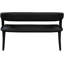 Banc en similicuir Sylvester Aurich-257683510
