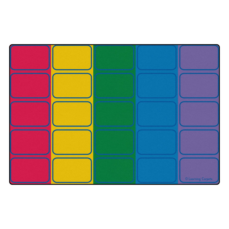 Tapis à petit rang rectangulaire