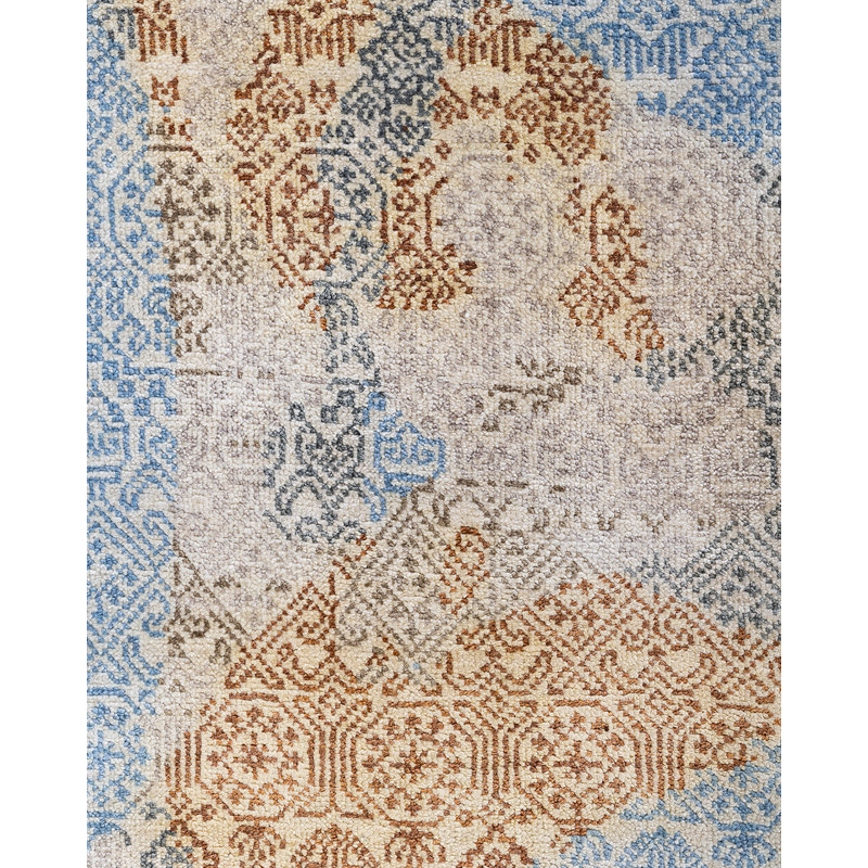 Overdyed One-of-a-Kind 8' 1" X 10' 3" Hand Knotted Area Rug