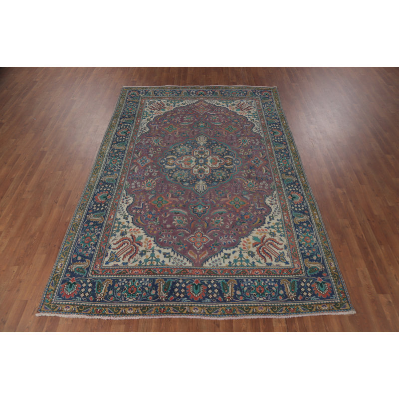 Tapis traditionnel en laine 7 x 10
