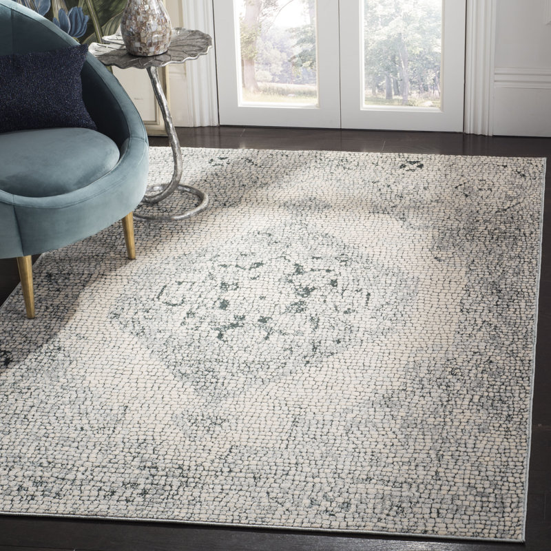 Lapham Performance Oriental Rug, Square 6'7"
