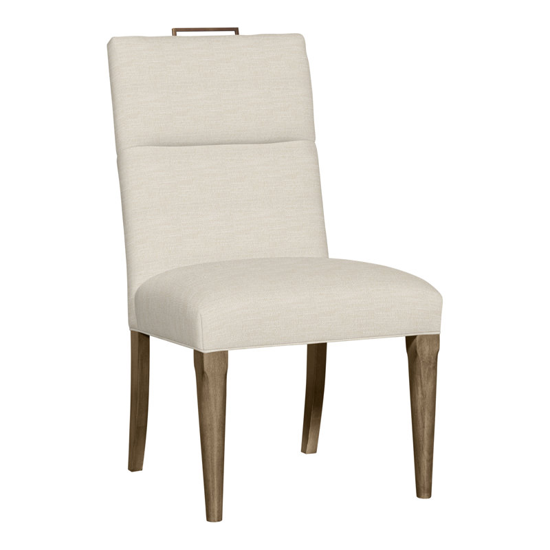 Brattle Road By Thom Filicia 20'' H Upholstered Side Chair, Hampton, Tommy Flax
