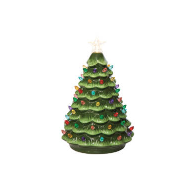 12 Nostalgic Ceramic Tree - White – Mr. Christmas