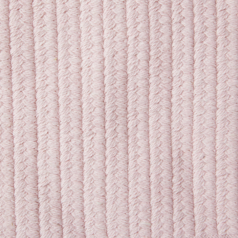 Tapis rose tressé Mcclary, Rectangle 2 pi x 3 pi