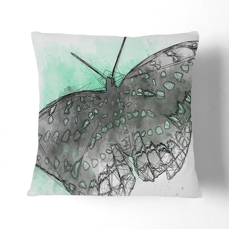 Square Throw Cushion, 55cm H x 55cm W x 20cm D