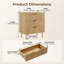 70 cm W Chest of 3 Drawers