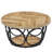 Round Coffee Table,80cm Round Wood Center Table, Farmhouse Large Circle Coffee Tables With 2-tier Storage