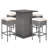 Marciel Bar Set with Stools