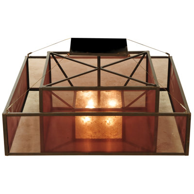 Mica Semi Flush Mount