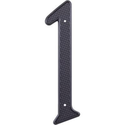 0.0625'' H Weather Resistant Metal House Number