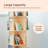 Rotating Bookshelf with Large Capacity for Small Space