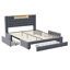 Upholstered Storage Bed-1405977832