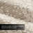 NICOLE MILLER NEW YORK Mod Weave Abstract Knotted Texture Handcrafted Wool Area Rug Taupe-106275385