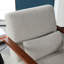 Fauteuil pivotant rembourré Barryte-542510323