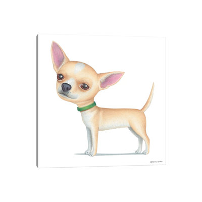 Chihuahua brun clair par Danny Gordon - peinture sur toile tendue