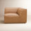 Foley Pine Genuine Leather Corner Chair