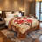 King Size 2-Ply Plush Fleece Blanket – Ultra Soft, Warm & Floral Pattern