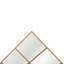 Rectangle Metal Window Panel Mirror-91019009-91019011
