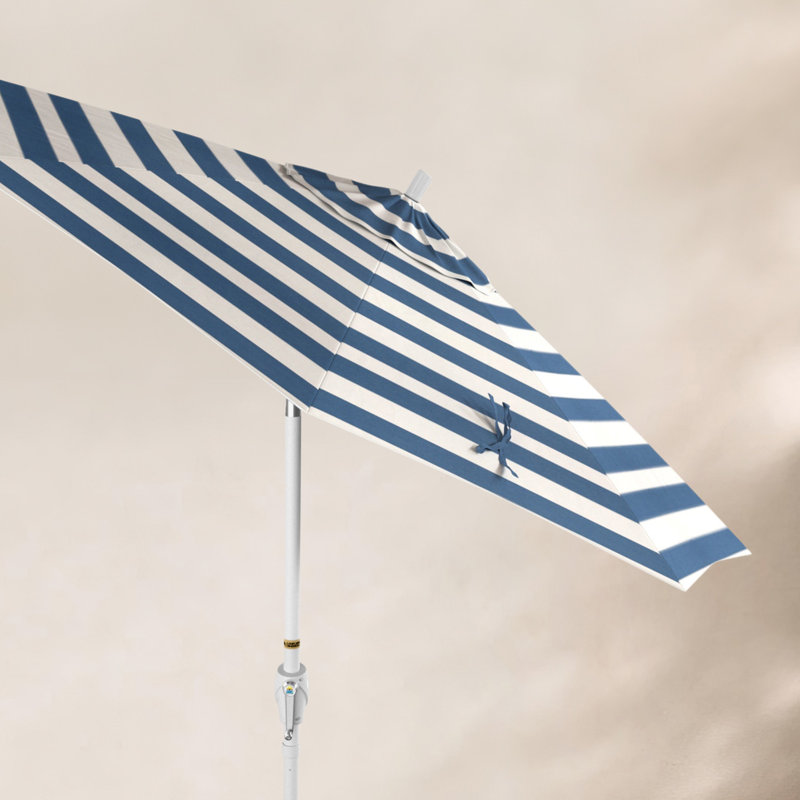 Parasol de marché 7,5', Sunbrella®, Blanc, Sunbrella® régate Cabana