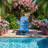 Momore 27.55" W x 34.25" D x 35.82" H HIPS Adjustable Folding Adirondack Patio Chair