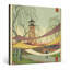 Hatsune Riding Grounds (1857) - art mural carré sur toile-497090727