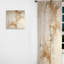 Beige Christianity Cross Of Jesus - Modern Room Darkening Abstract Curtain - 1 Panel-107827123