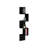 Roy Corner Floating Shelf, Modern 4-Tier Display, Black-216399656
