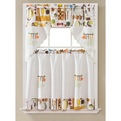 Jeovan Swag Kitchen Curtain