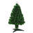 2.5Ft Tall Pre-Lit Douglas Fir Tabletop Artificial Christmas Tree With Realistic Branches, Fibre Optic LED Lights And 85 Tips, Green
