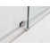 Langham XL 48" W x 30" D x 80" H Frameless Rectangle Sliding Shower Enclosure with Fixed Panel