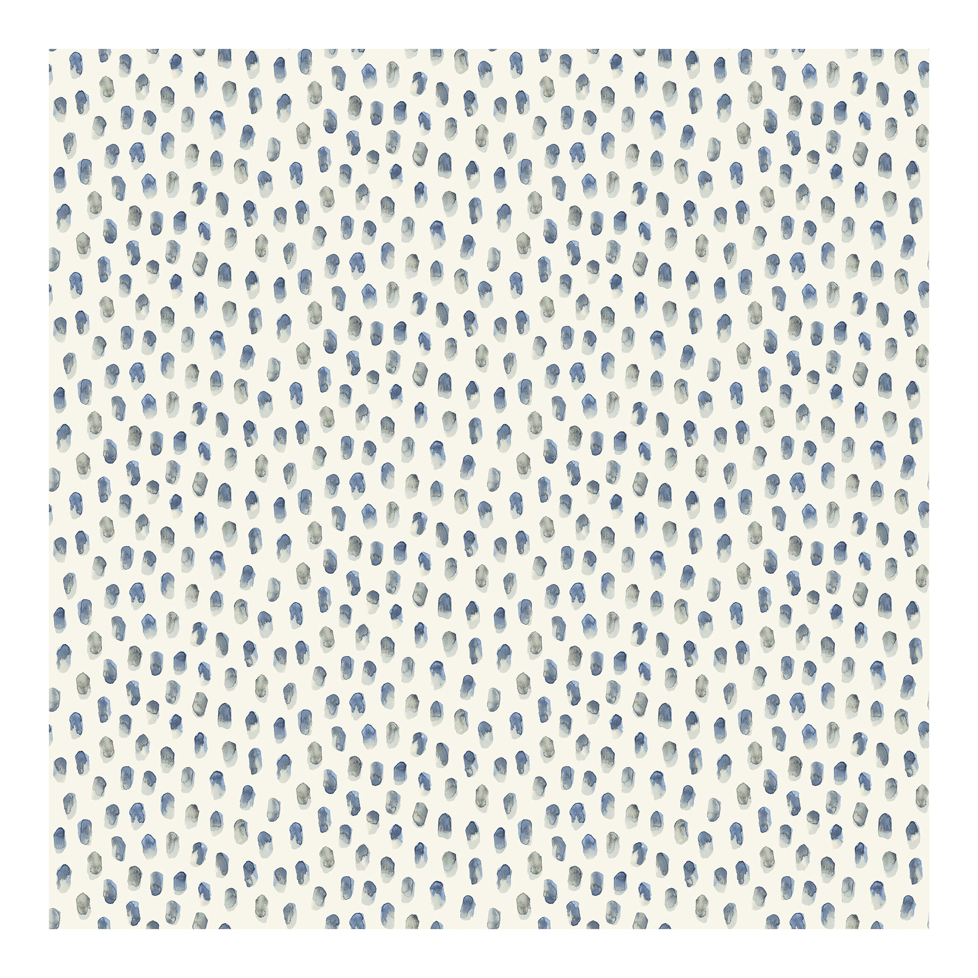Cherbourg Modern Dots Wallpaper, Blue