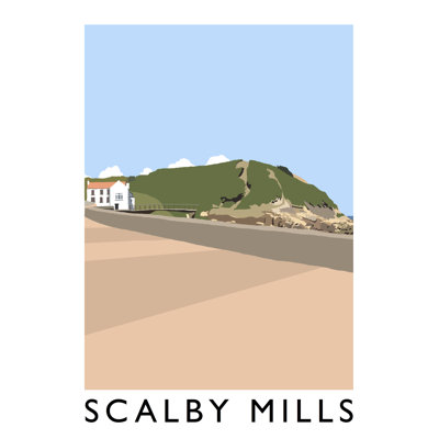 Scalby Mills by Richard O'Neil - Print