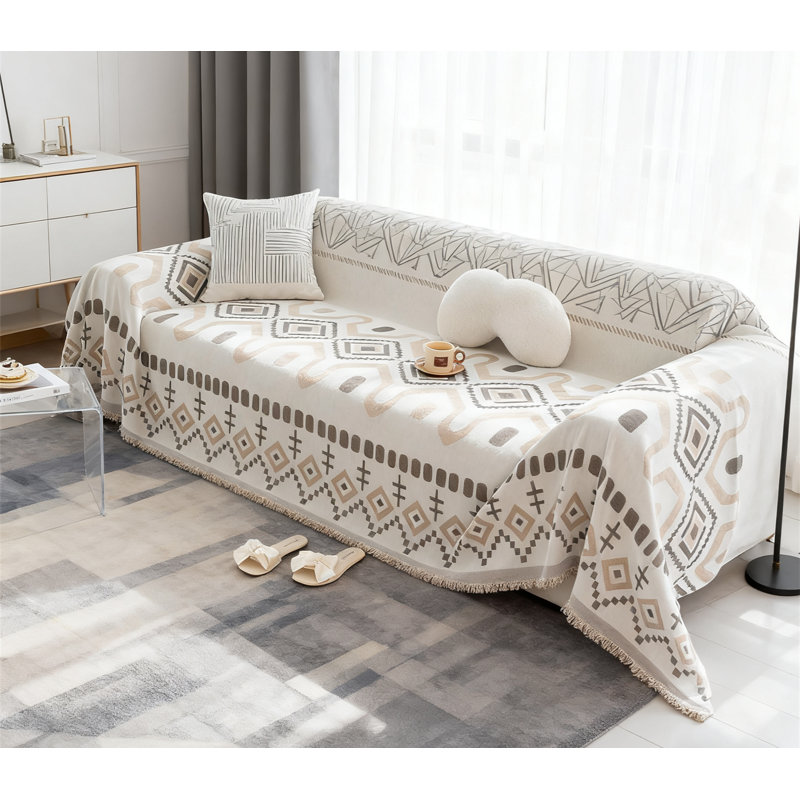 Housse de protection pour canapé en chenille Housse de protection pour animaux de compagnie lavable et antidérapante pour 2 à 3 coussins