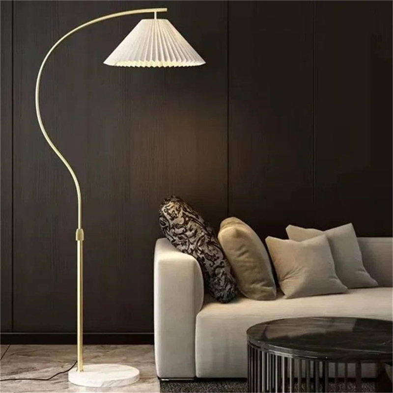 Jaxcyn 63'' Arched Floor Lamp Set