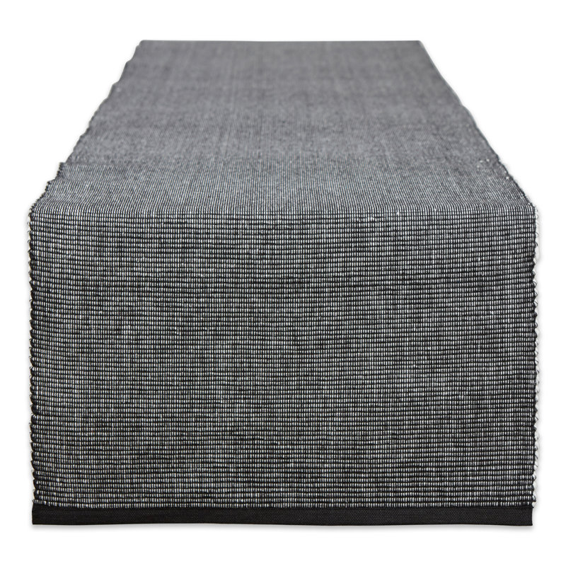 100% Cotton Table Runner, Navy, 108" x 13"