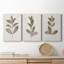 " Bronze Leaf I " 3 - Pieces-1443947647