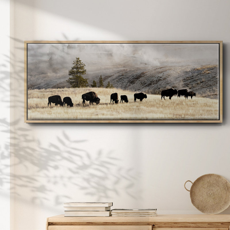 Heading Home- Framed Canvas