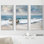 Reproduction d’art sur toile flottante « A Forever moment »-3 pièces