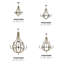 Oceane 12 - Light Candle Style Empire Chandelier